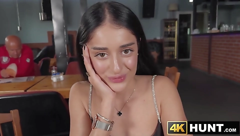 Sexy milf with huge natural boobs