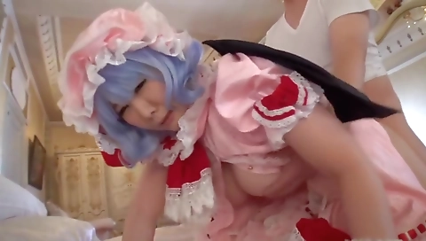 Saki asian model gets a hard fucking