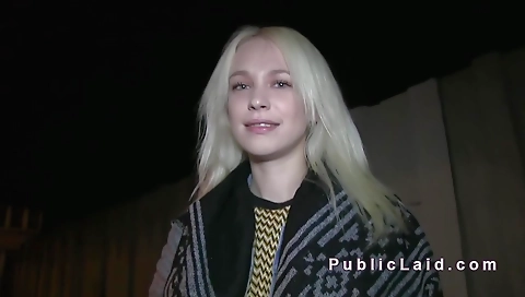 Slutty girl's first time with a dildo nela