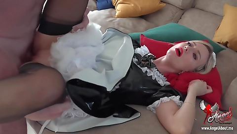 She's going to get fucked in the bathroom