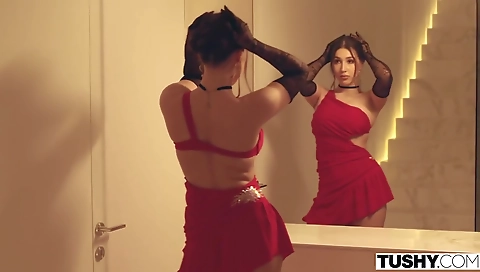 Hot brunette's first- outstanding is ready to fuck