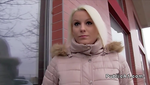 She's going to play with her big natural tits