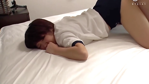 Hot asian girl with huge boobs gets fucked