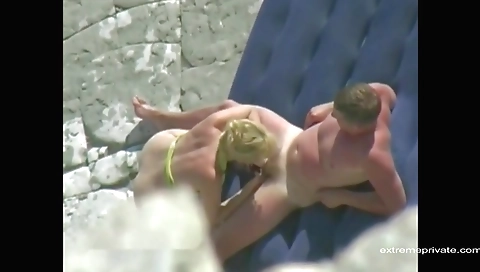 Touple andia silence by two guys